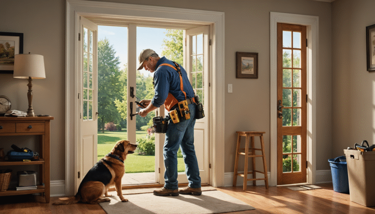 Pet door installation
